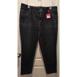 NWT Lane Bryant jeans dark wash sz 24 skinny